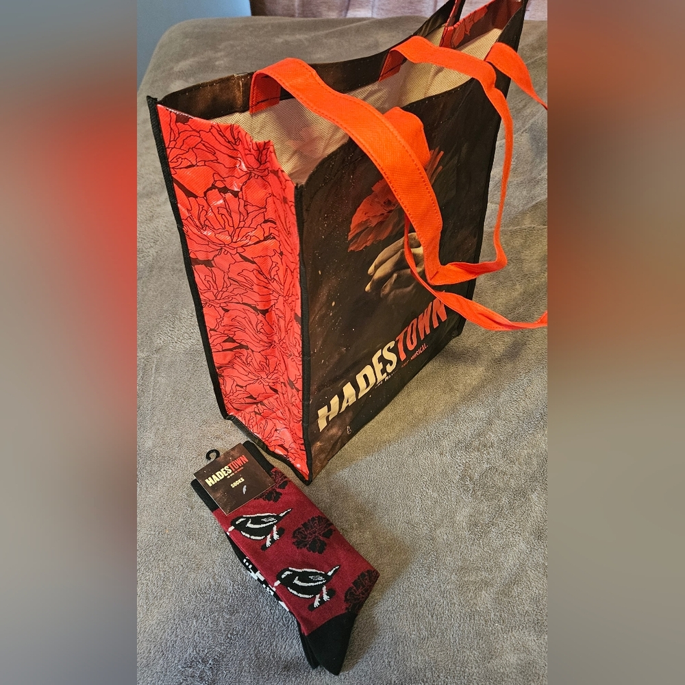 Hadestown Tote Bag and Socks Set